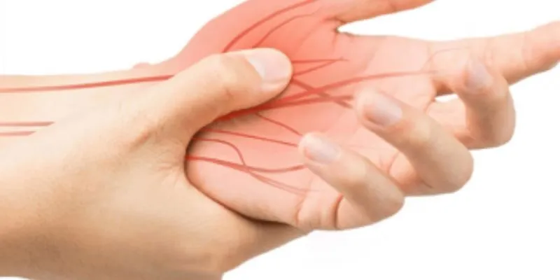 tê đầu ngón tay